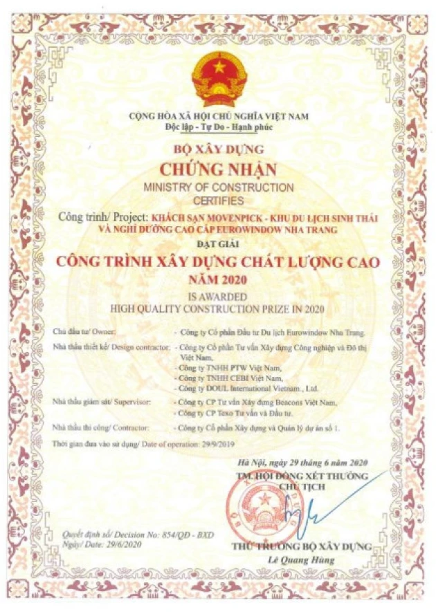 라디슨-블루-호텔---유로윈도우-nha-trang-고급-에코-리조트