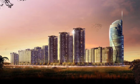 Highvill Housing Complex in Astana